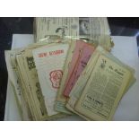 A collection of 200 football programmes in various condition, from 1955/56 to 1959/60, a wide