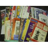 Minor Cups & Representatives, A Collection Of 150 Programmes Of Minor Cups Such As Texaco Cup,