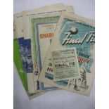 FA Cup Finals, a collection of 7 football programmes, in various condition, 1946, 1946 Pirate by