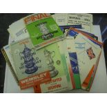 A collection of 70 football programmes including Big Match issues (FA Cup Finals from the 1960's)