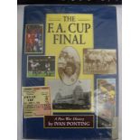 Football Autographs, 'The FA Cup Final (1946-1993), A Post-War History' by Ivan Ponting, Hard back