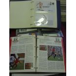 A collection of 3 World Cup Albums, issued by Master File to cover the World Cups of 1986, 1990 &