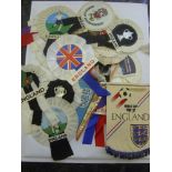 England, a collection, of 20 rosettes, including 1966 World Cup and other World Cup tournaments