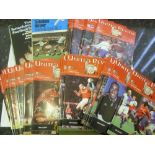 1998/1999 Manchester Utd, a collection of over 50 football programmes including 34 from the clubs