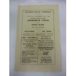 1946/47 Rotherham Utd Res v Doncaster Res, a programme from the game played on 21/12/1946