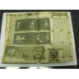 Rugby League, Wakefield Trinity, a scrapbook with extensive newspaper reports on the club, also