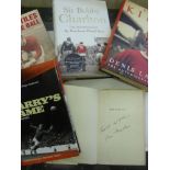 Autographed Books, Manchester Utd, a collection of 5 signed autobiographies, Bill Foulkes (Back To