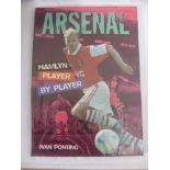 Arsenal Autographs, 'Player By Player' [Hamlyn], By Ivan Ponting, Soft back book, Hand Signed by