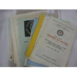 A fine collection of 75 Schoolboys Football Programmes, from the 1940's onwards, including, 1940'