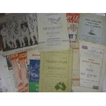 Rugby League, a collection of 8 various programmes, 1926/27 New Zealand, Tour Of England brochure,