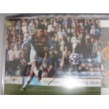 Burnley 2008/2009, A collection of 20 Autographed Colour Photographs, Most are 10"x 8" or larger,