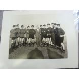 Manchester Utd, The Busby Babes, a silver gelatin print taken from the original negative, of Matt