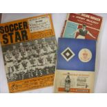 1960/61 Hamburg v Burnley, a programme from the European Cup game played on 05/03/1961 (detached