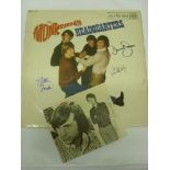 Pop Music, 1967 The Monkeys, a collection of autographs, Tork, Dolenz and Jones, upon the