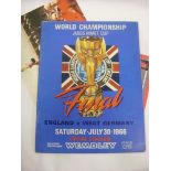 1966 World Cup Final, West Germany v England, a programme from the game played at Wembley on 30/07/