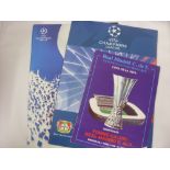 1992 UEFA Cup Semi-Final, Real Madrid v Torino, a programme from the game played on 01/04/1992, plus