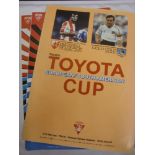 Intercontinental (Toyota, European/South American) Cup Final, a collection of 3 football