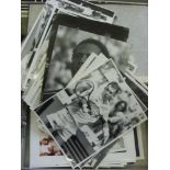 Tennis, a collection of 125 press photographs, various sizes, the players include, Natrativola,