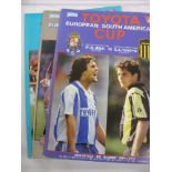 Intercontinental (Toyota, European/South American) Cup Final, a collection of 3 football programme