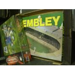 A selection of 3 boxed games, Escalado, Horse Racing, a game by Chad Valley in the 1970's (
