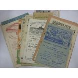 1948/49 A collection of 18 football programmes in various condition, to include, Lincoln v Coventry,