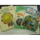 1966 World Cup, a collection of 3 hardbacked books, The Football Association, World Cup Report,