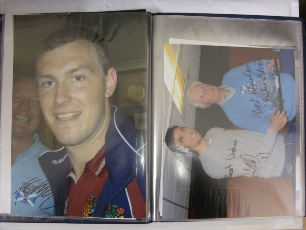 Burnley 2007/2008, A collection of 29 Autographed Colour Photographs, Most are 10"x 8" or larger,