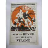 1934 England v Scotland, a programme from the game played at Wembley on 14/04/1934, v sl rusty