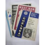 Football League Cup, a collection of 7 football programmes, Finals (1) 1965 Chelsea v Leicester,