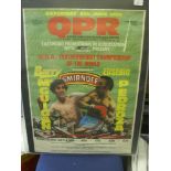 Boxing, Poster, 1985 Barry McGuigan v Eusebio Predroza, an original poster for the WBA Featherweight