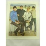 Pop Music, The Who, an autographed magazine picture, signed by 3 members of the group, Daltrey,