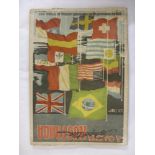 1950 World Cup, Brazil, a souvenir magazines 'Gazeta Esportiva Illisterda', 194 Pages, large format,