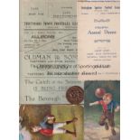 FOOTBALL MISCELLANY Programme for Thetford Town v. Holt United 18/3/1939, small paper loss bottom