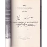 FRED TRUMAN AUTOGRAPHED BOOK Fred Portrait of a Fast Bowler with dust wrapper which has small
