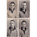 WOLVES A collection of 11 Wolverhampton Wanderers portrait postcards from the late 1930's to include