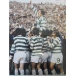 CELTIC Ten signed Celtic 16" x 12" photos, 1960s & 1970s, including images of McNeill, Auld,