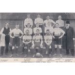 PRESTON 1903-04 Postcard , Preston North End teamgroup, 1903-04, players named underneath, photo