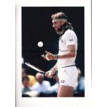 TENNIS Approximately 110 colour and black & white Press photographs of various sizes from the 1980's