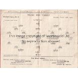 ARSENAL - BURY 1929 Arsenal home programme v Bury, 30/3/1929, complete with covers, folds, pencil