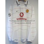 VAN NISTELROOY SHIRT - MAN UTD Match issued/prepared 2003/04 Manchester United white number 10 ,