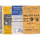 BRADFORD PA 61/2 and 62/3 Fifteen Bradford Park Avenue away programmes, 61/2 and seventeen Park