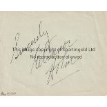 ELEANOR HOLM AUTOGRAPH / OLYMPICS 1932 Autograph on an album sheet of the Olympic gold medal