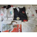 ENGLAND REPLICA RUGBY SHIRTS Cotton Traders replica shirts, white England World Champions, Large