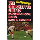 MANCHESTER UNITED Book, The Manchester United Football Book No. 10. Good