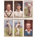 CRICKET CARDS A complete set of 50 Wills Cricketers 1928 cards. Generally good