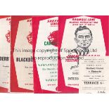 SHEFF UNITED A collection of 30 Sheffield United home programmes 1949-1966 to include v