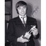 GEORGE BEST AUTOGRAPHED PHOTOS Four autographed 10" X 8" black & white Press photographs: