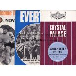 MAN UTD 69-70 Thirty Manchester United away programmes, 69/70, 6 x FA Cup programmes including at