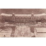WEMBLEY STADIUM A black & white postcard of The Stadium From The Air, Fleetway Press Limited,