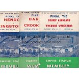 AMATEUR CUP FINALS Twelve Amateur Cup Final programmes, 1957, 59, 60, 65-69 inclusive including 67